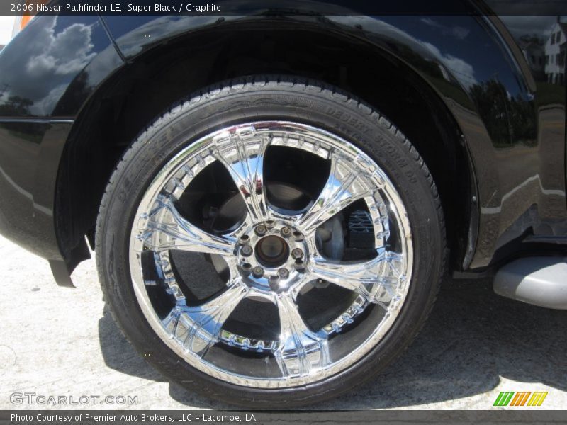 Super Black / Graphite 2006 Nissan Pathfinder LE