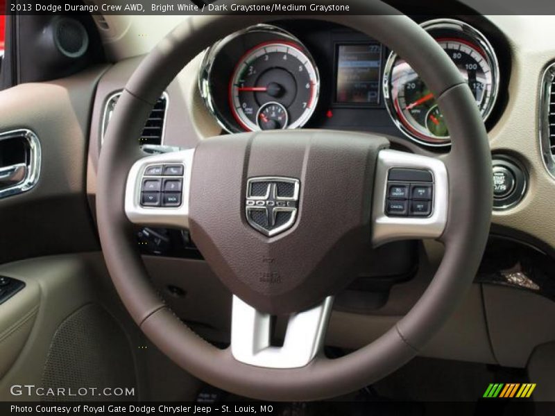  2013 Durango Crew AWD Steering Wheel
