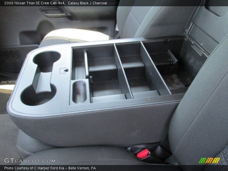 Galaxy Black / Charcoal 2009 Nissan Titan SE Crew Cab 4x4