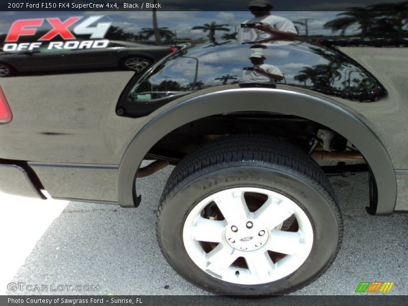 Black / Black 2007 Ford F150 FX4 SuperCrew 4x4