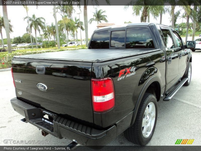 Black / Black 2007 Ford F150 FX4 SuperCrew 4x4