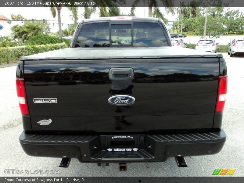 Black / Black 2007 Ford F150 FX4 SuperCrew 4x4