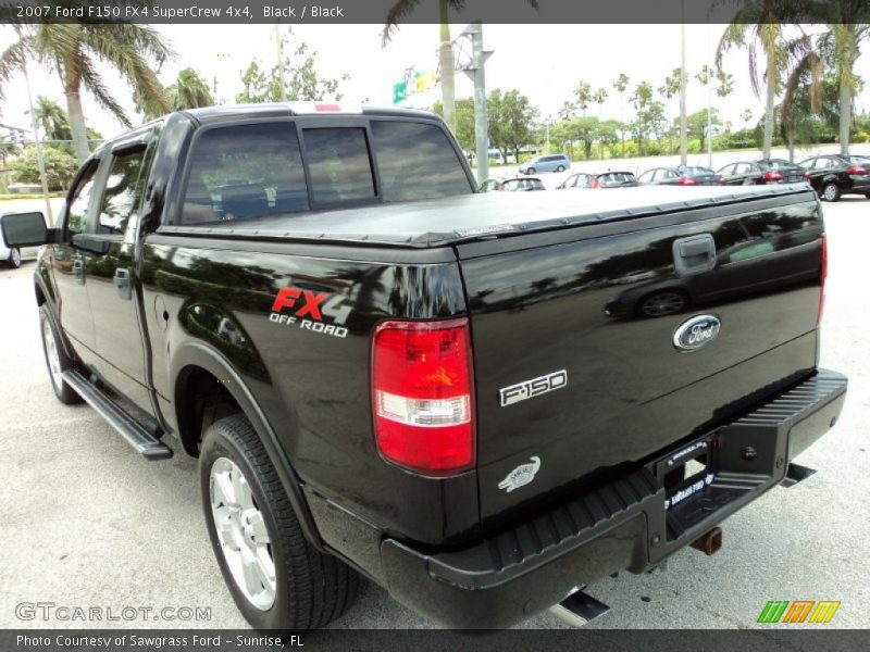 Black / Black 2007 Ford F150 FX4 SuperCrew 4x4