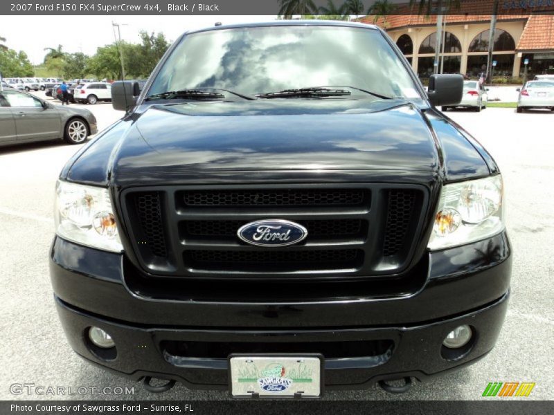 Black / Black 2007 Ford F150 FX4 SuperCrew 4x4