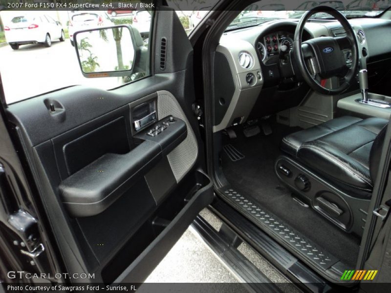 Black / Black 2007 Ford F150 FX4 SuperCrew 4x4