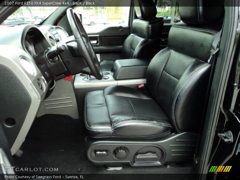  2007 F150 FX4 SuperCrew 4x4 Black Interior