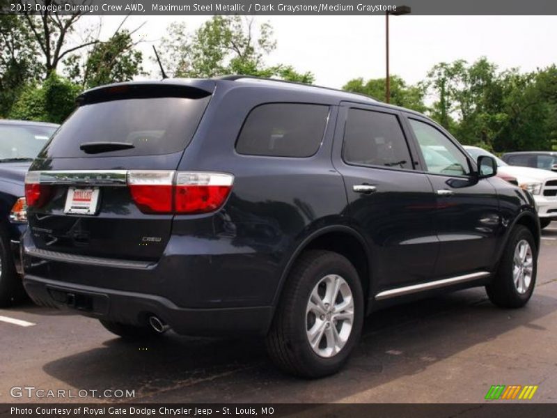 Maximum Steel Metallic / Dark Graystone/Medium Graystone 2013 Dodge Durango Crew AWD