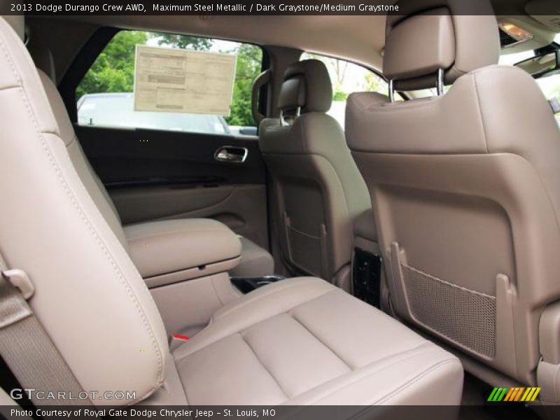 Maximum Steel Metallic / Dark Graystone/Medium Graystone 2013 Dodge Durango Crew AWD