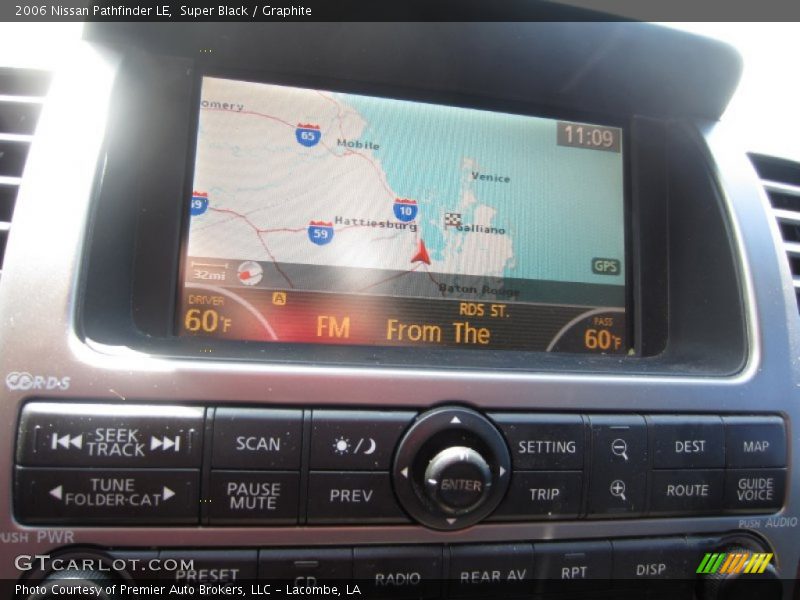 Super Black / Graphite 2006 Nissan Pathfinder LE
