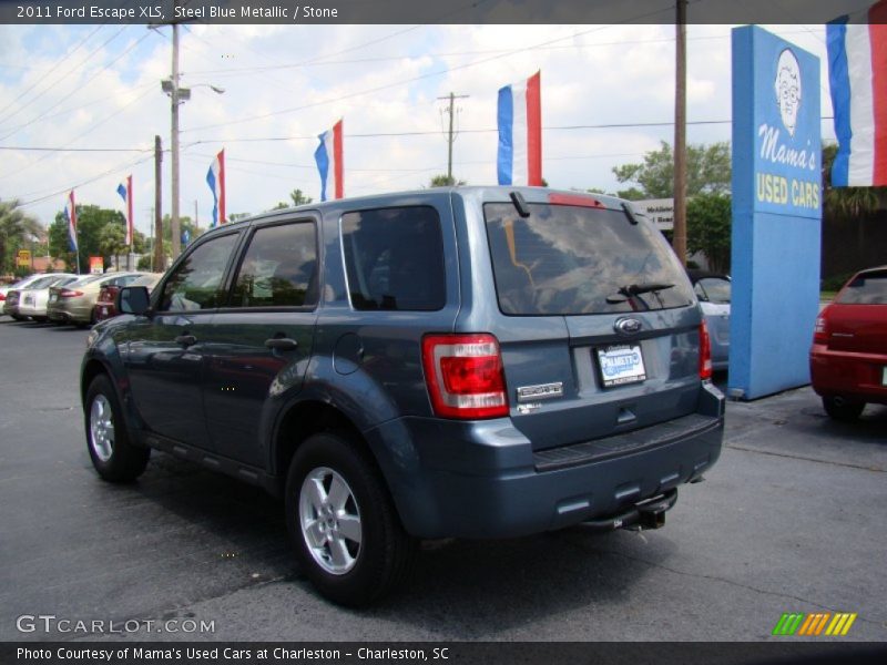 Steel Blue Metallic / Stone 2011 Ford Escape XLS
