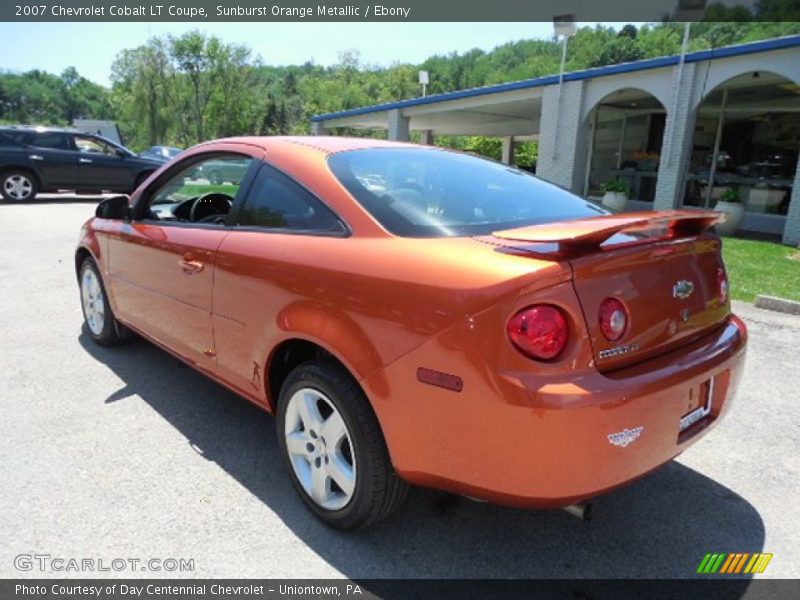 Sunburst Orange Metallic / Ebony 2007 Chevrolet Cobalt LT Coupe