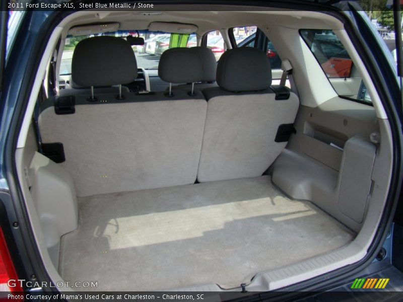 Steel Blue Metallic / Stone 2011 Ford Escape XLS