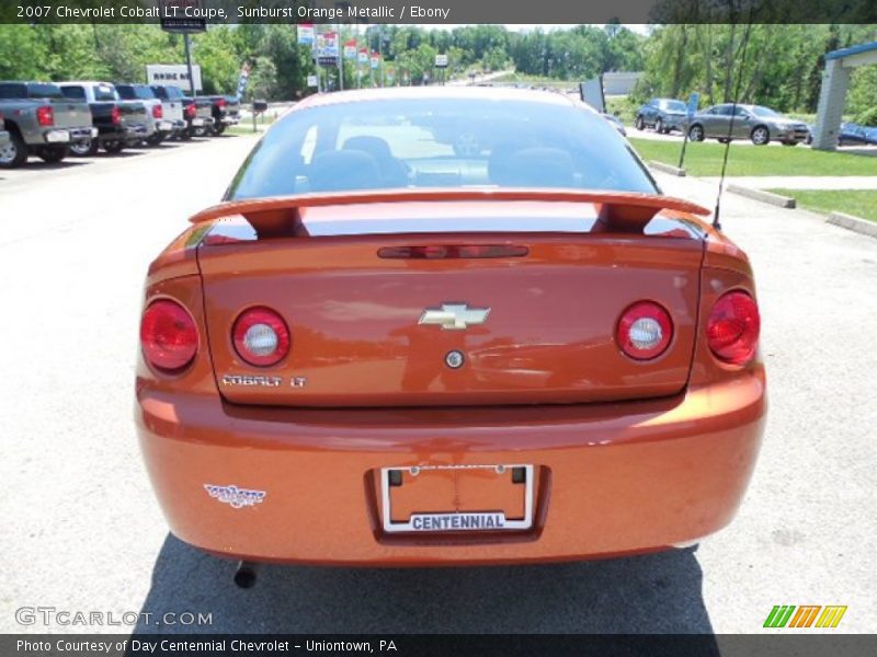 Sunburst Orange Metallic / Ebony 2007 Chevrolet Cobalt LT Coupe