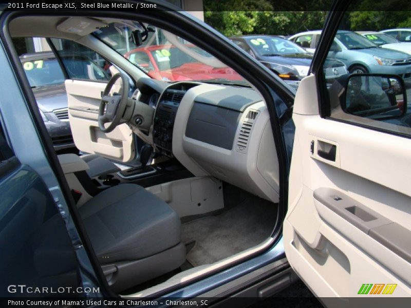 Steel Blue Metallic / Stone 2011 Ford Escape XLS