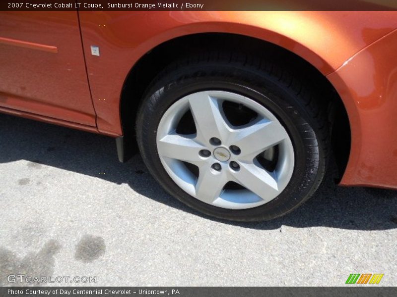 Sunburst Orange Metallic / Ebony 2007 Chevrolet Cobalt LT Coupe