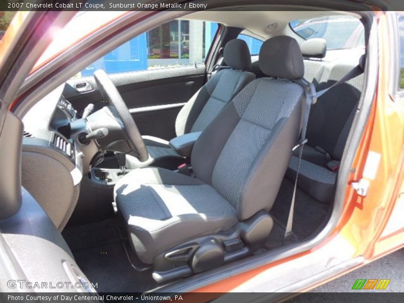 Sunburst Orange Metallic / Ebony 2007 Chevrolet Cobalt LT Coupe