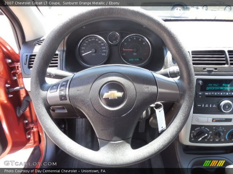 Sunburst Orange Metallic / Ebony 2007 Chevrolet Cobalt LT Coupe