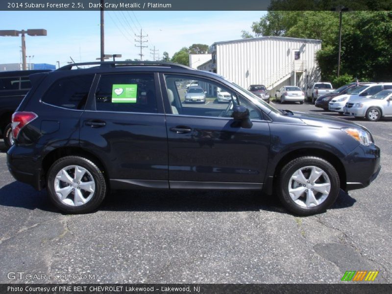 Dark Gray Metallic / Platinum 2014 Subaru Forester 2.5i