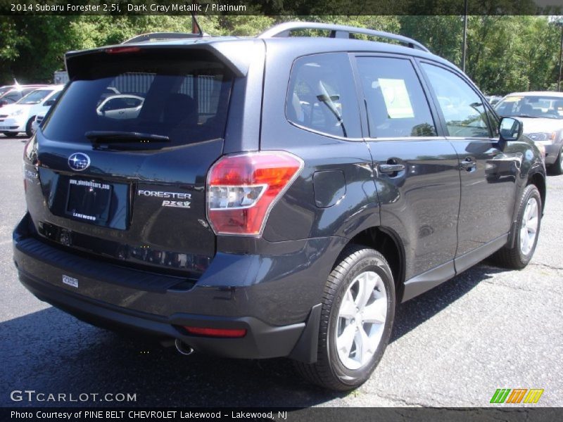 Dark Gray Metallic / Platinum 2014 Subaru Forester 2.5i