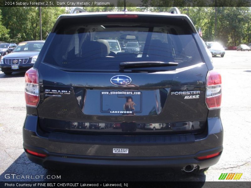 Dark Gray Metallic / Platinum 2014 Subaru Forester 2.5i