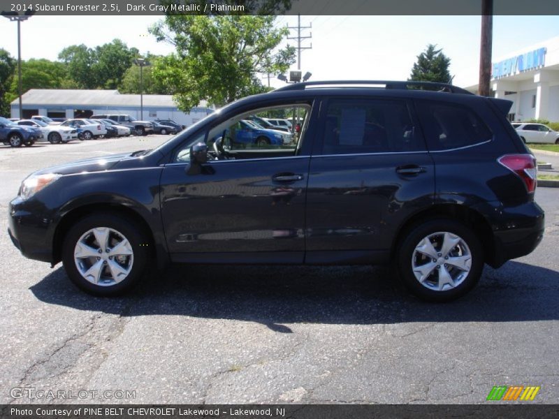 Dark Gray Metallic / Platinum 2014 Subaru Forester 2.5i