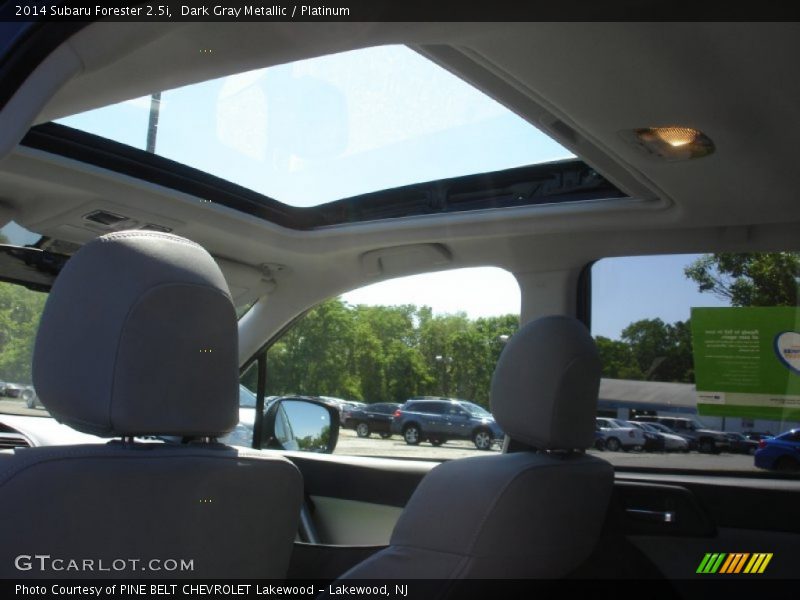 Dark Gray Metallic / Platinum 2014 Subaru Forester 2.5i