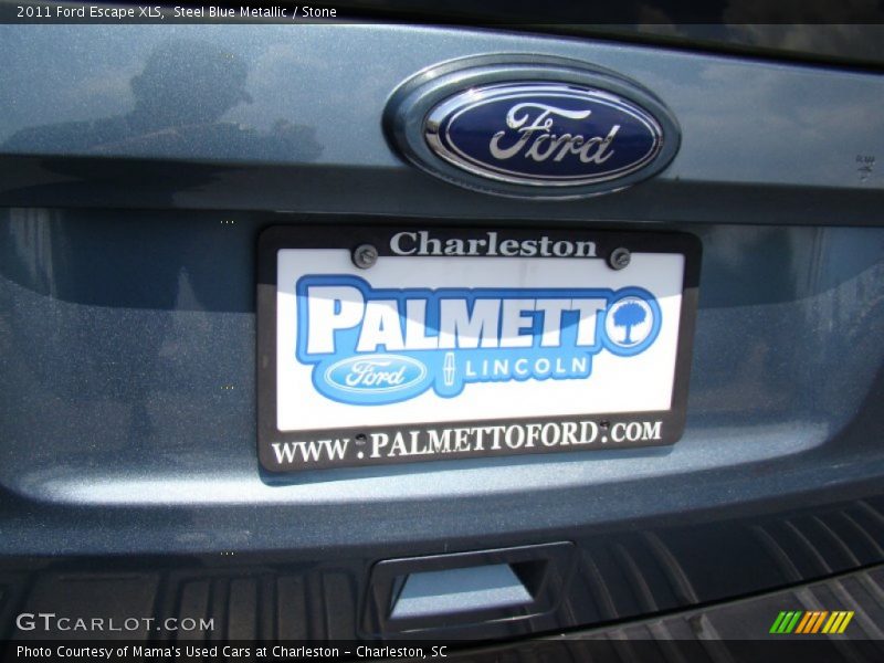 Steel Blue Metallic / Stone 2011 Ford Escape XLS