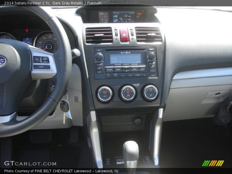 Dark Gray Metallic / Platinum 2014 Subaru Forester 2.5i