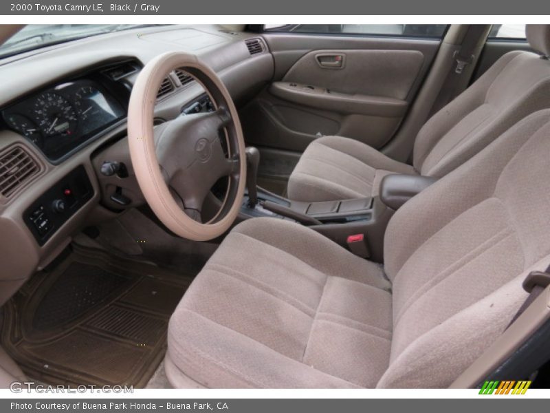 Black / Gray 2000 Toyota Camry LE