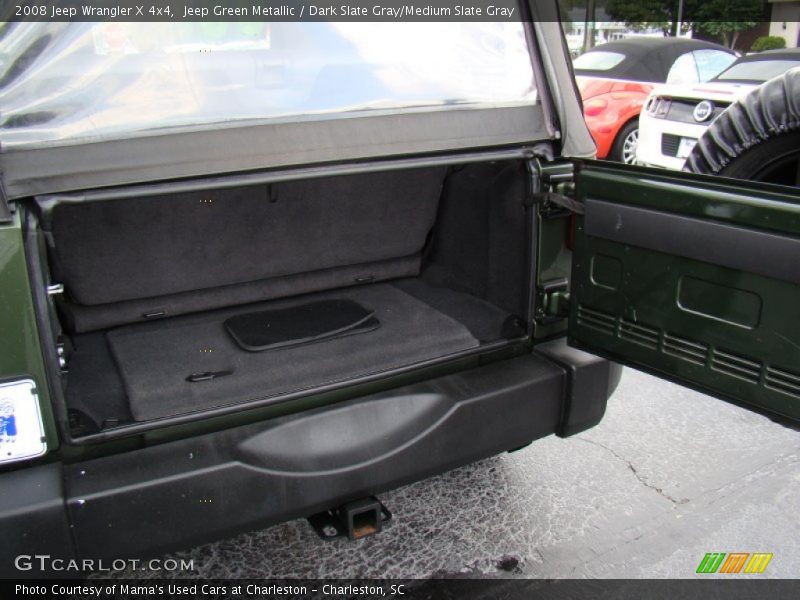 Jeep Green Metallic / Dark Slate Gray/Medium Slate Gray 2008 Jeep Wrangler X 4x4