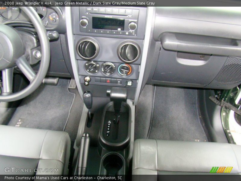 Jeep Green Metallic / Dark Slate Gray/Medium Slate Gray 2008 Jeep Wrangler X 4x4