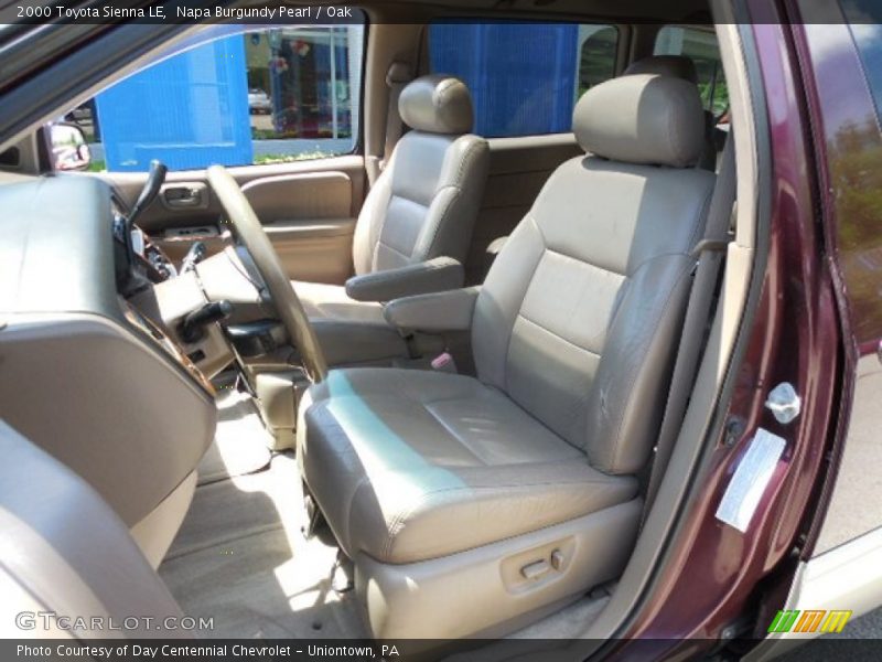  2000 Sienna LE Oak Interior