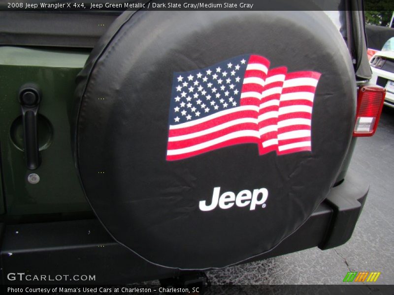 Jeep Green Metallic / Dark Slate Gray/Medium Slate Gray 2008 Jeep Wrangler X 4x4
