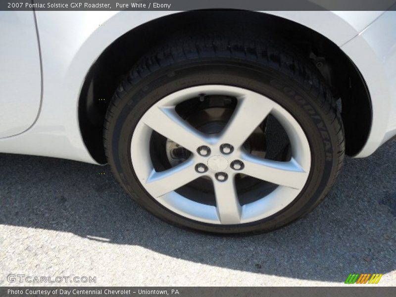 Pure White / Ebony 2007 Pontiac Solstice GXP Roadster