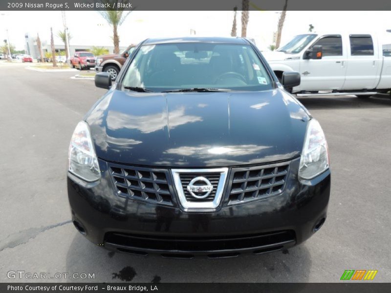 Wicked Black / Black 2009 Nissan Rogue S
