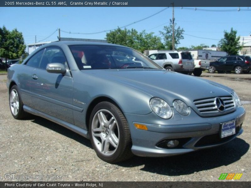 Granite Grey Metallic / Charcoal 2005 Mercedes-Benz CL 55 AMG