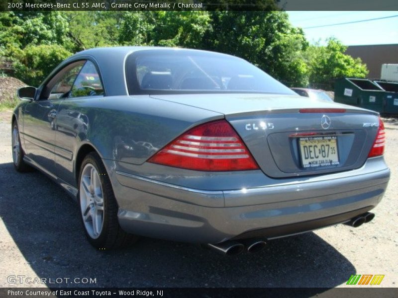 Granite Grey Metallic / Charcoal 2005 Mercedes-Benz CL 55 AMG