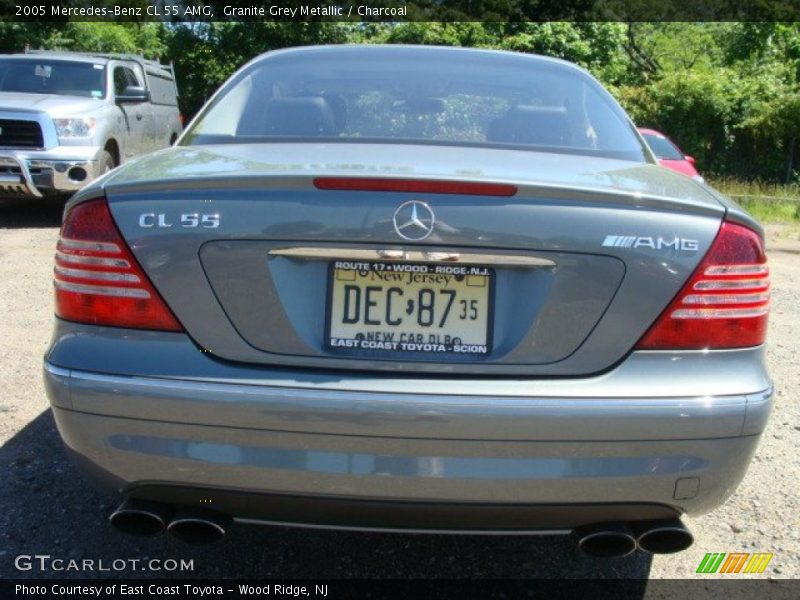 Granite Grey Metallic / Charcoal 2005 Mercedes-Benz CL 55 AMG