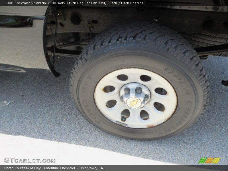 Black / Dark Charcoal 2006 Chevrolet Silverado 1500 Work Truck Regular Cab 4x4