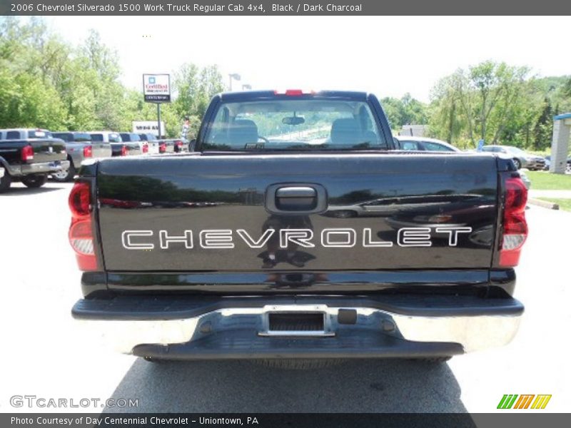 Black / Dark Charcoal 2006 Chevrolet Silverado 1500 Work Truck Regular Cab 4x4