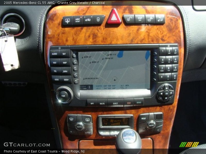 Controls of 2005 CL 55 AMG