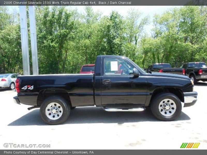 Black / Dark Charcoal 2006 Chevrolet Silverado 1500 Work Truck Regular Cab 4x4