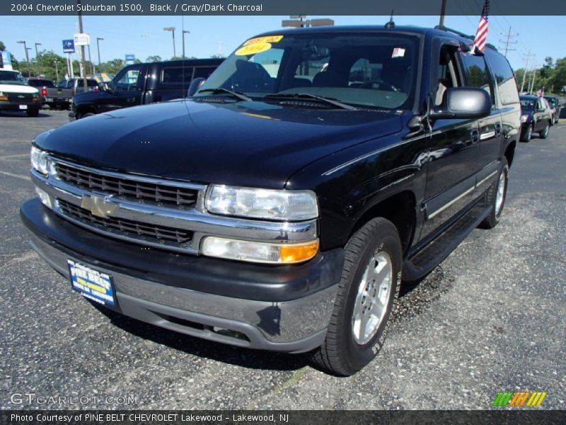 Black / Gray/Dark Charcoal 2004 Chevrolet Suburban 1500