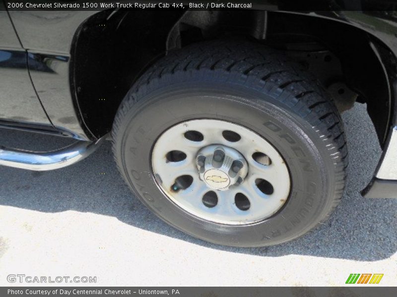 Black / Dark Charcoal 2006 Chevrolet Silverado 1500 Work Truck Regular Cab 4x4
