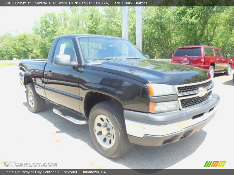 Black / Dark Charcoal 2006 Chevrolet Silverado 1500 Work Truck Regular Cab 4x4