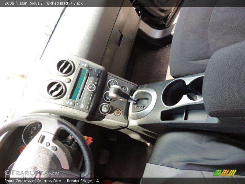 Wicked Black / Black 2009 Nissan Rogue S