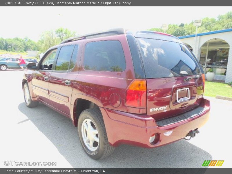 Monterey Maroon Metallic / Light Tan/Ebony 2005 GMC Envoy XL SLE 4x4