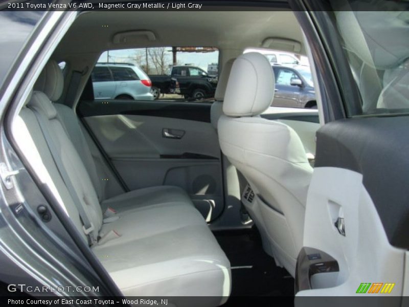 Magnetic Gray Metallic / Light Gray 2011 Toyota Venza V6 AWD