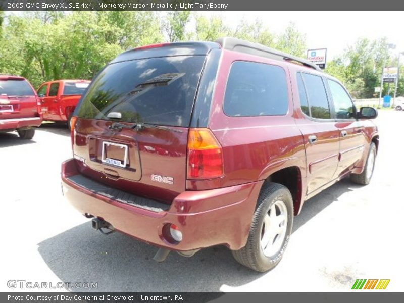 Monterey Maroon Metallic / Light Tan/Ebony 2005 GMC Envoy XL SLE 4x4