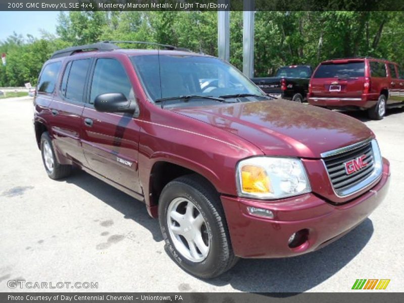 Monterey Maroon Metallic / Light Tan/Ebony 2005 GMC Envoy XL SLE 4x4